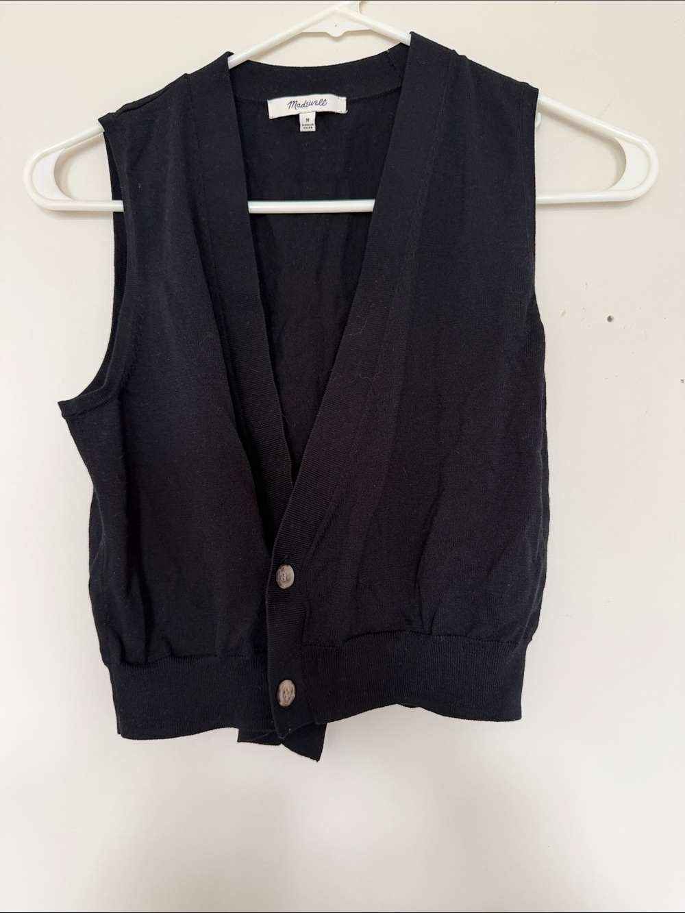 Madewell wrap vest tank